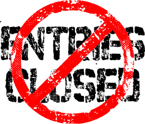 entries closed